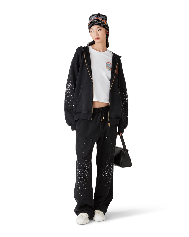 Casablanca La Prémonition Crystal Embellished Sweatpants | Casablanca Paris