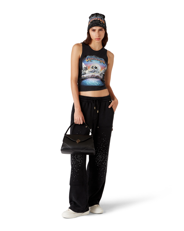 Casablanca La Prémonition Crystal Embellished Sweatpants | Casablanca Paris