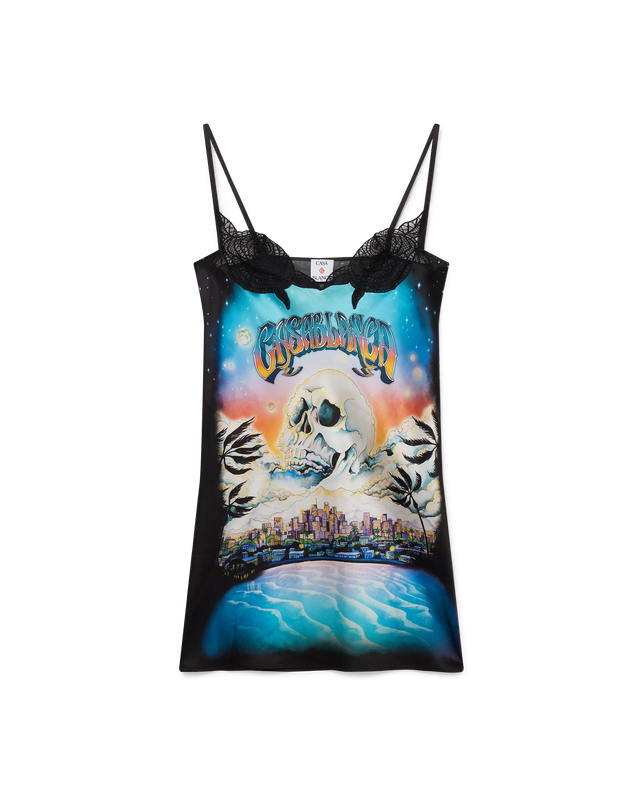 casablanca La Prémonition Lace Slip Dress | Casablanca Paris