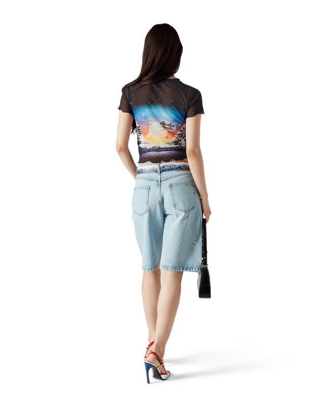 Casablanca La Prémonition Mesh T-Shirt | Casablanca Paris