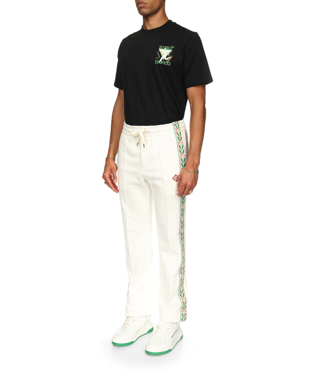 Casablanca Laurel Panelled Sweatpants | Casablanca Paris