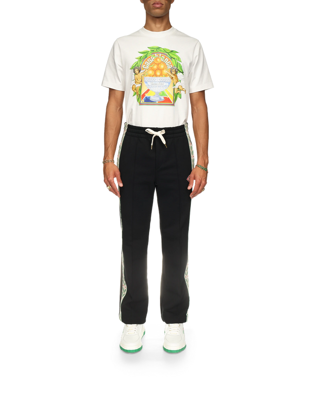 Casablanca Laurel Panelled Sweatpants | Casablanca Paris