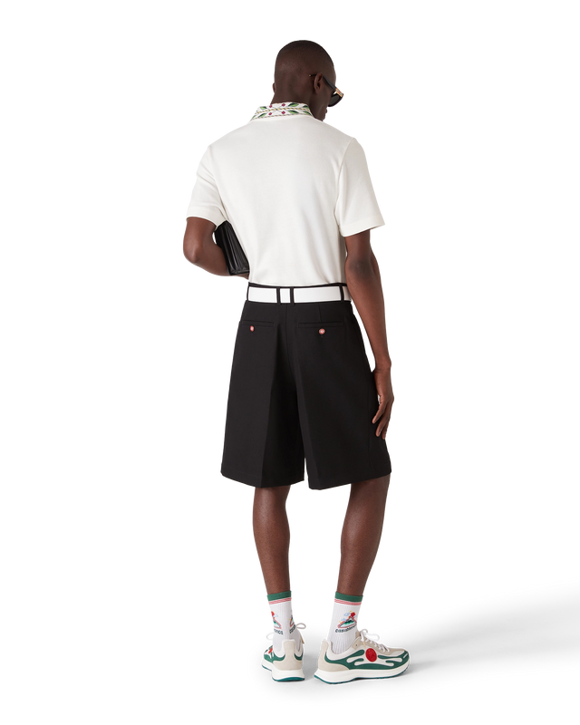 Casablanca Laurel Pique Short Sleeve Polo Shirt | Casablanca Paris