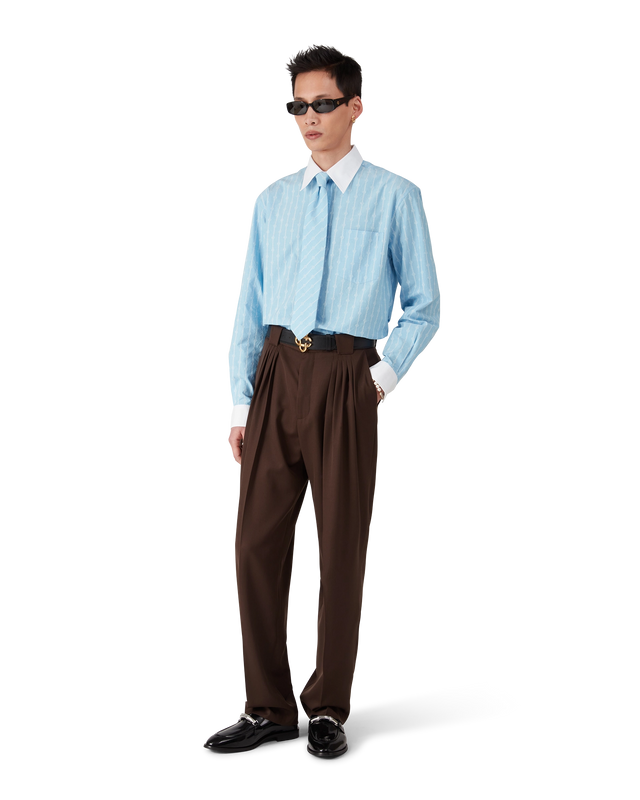 Casablanca Laurel Stripe Jacquard Shirt | Casablanca Paris