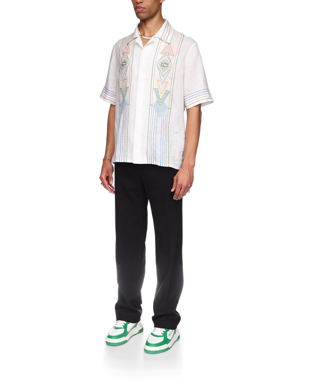 Casablanca Le Fil De La Musique Linen Shirt | Casablanca Paris