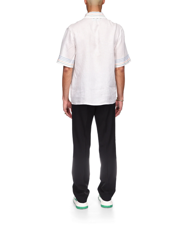 Casablanca Le Fil De La Musique Linen Shirt | Casablanca Paris