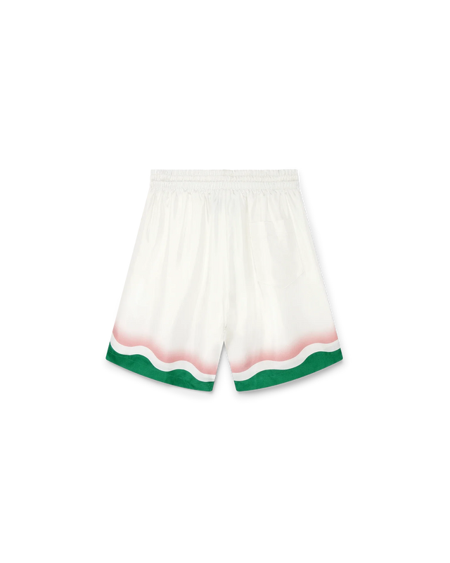 casablanca Le Jeu De Ping Pong Silk Shorts– Casablanca