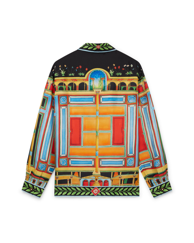Casablanca Le Palais En Fleur Silk Shirt | Casablanca Paris