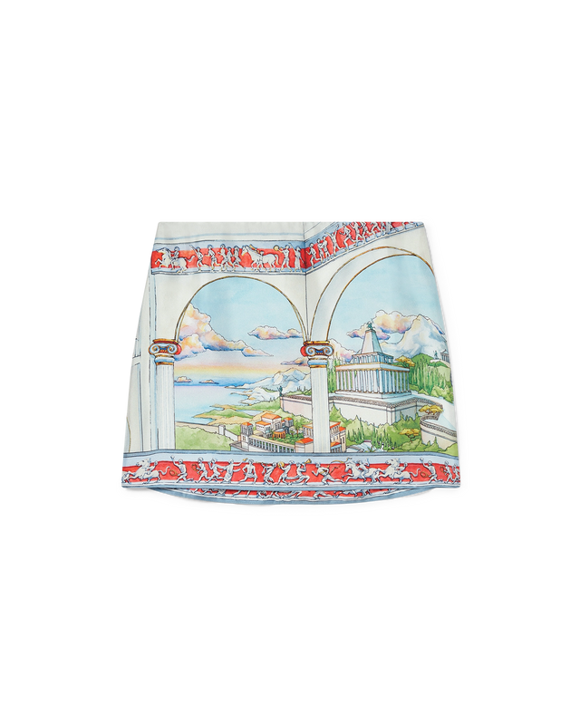 casablanca Le Passage Silk Mini Skirt | Casablanca Paris