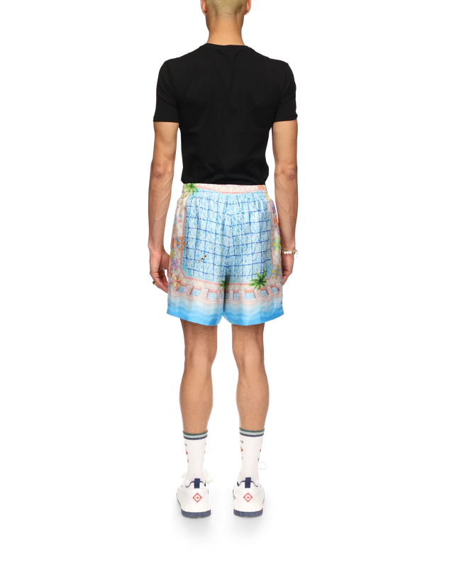 Casablanca Le Plongeon Silk Shorts | Casablanca Paris