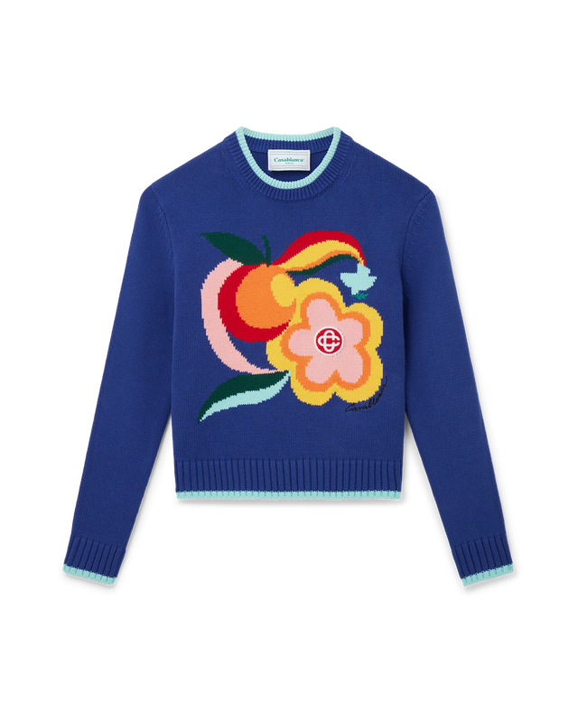 casablanca Le Pouvoir Des Fleurs Jumper | Casablanca Paris