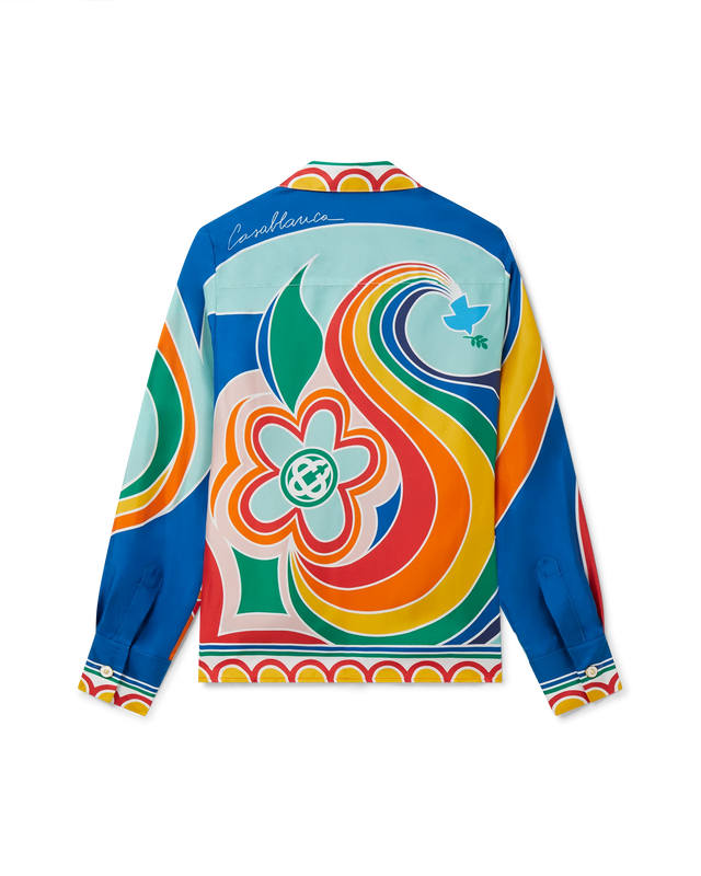 Casablanca Le Pouvoir Des Fleurs Silk Shirt | Casablanca Paris