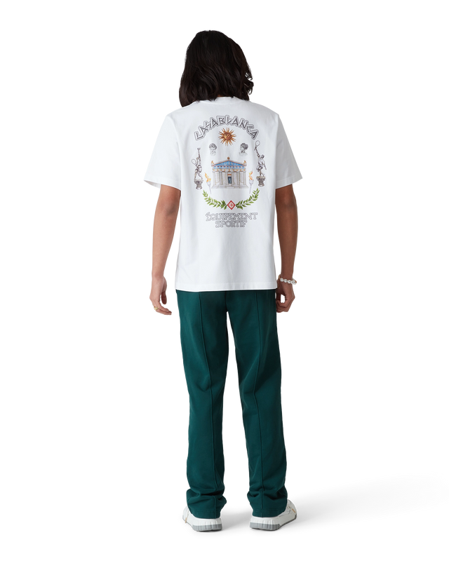 Casablanca Le Temple Du Sport Short-Sleeve T-Shirt– Casablanca
