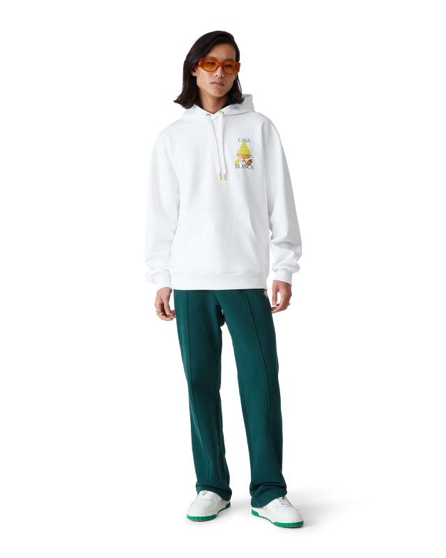 Casablanca Le Triomphe De Tennis Hooded Sweatshirt– Casablanca