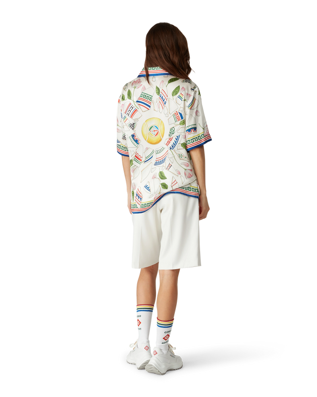 Casablanca Le Vase Brise Silk Shirt | Casablanca Paris