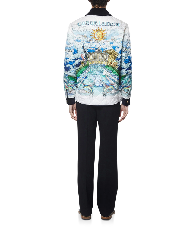 Casablanca Le Vol Ideal Quilted Hunting Jacket | Casablanca Paris
