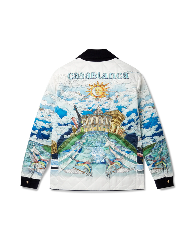 Casablanca Le Vol Ideal Quilted Hunting Jacket | Casablanca Paris