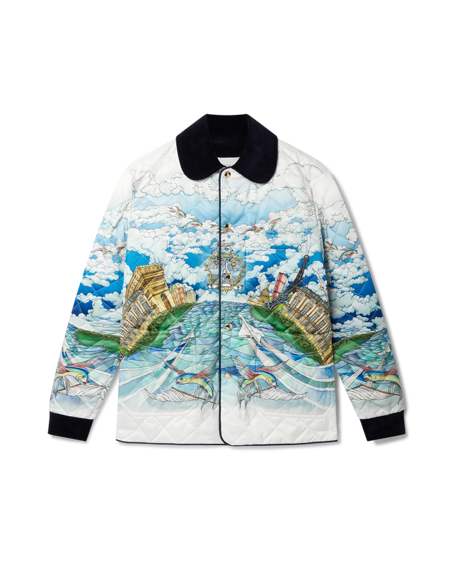 casablanca Le Vol Ideal Quilted Hunting Jacket | Casablanca Paris