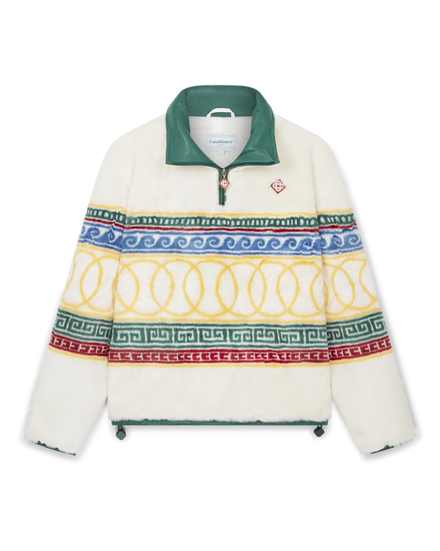 casablanca Les Anneaux Fur Pullover Jacket | Casablanca Paris