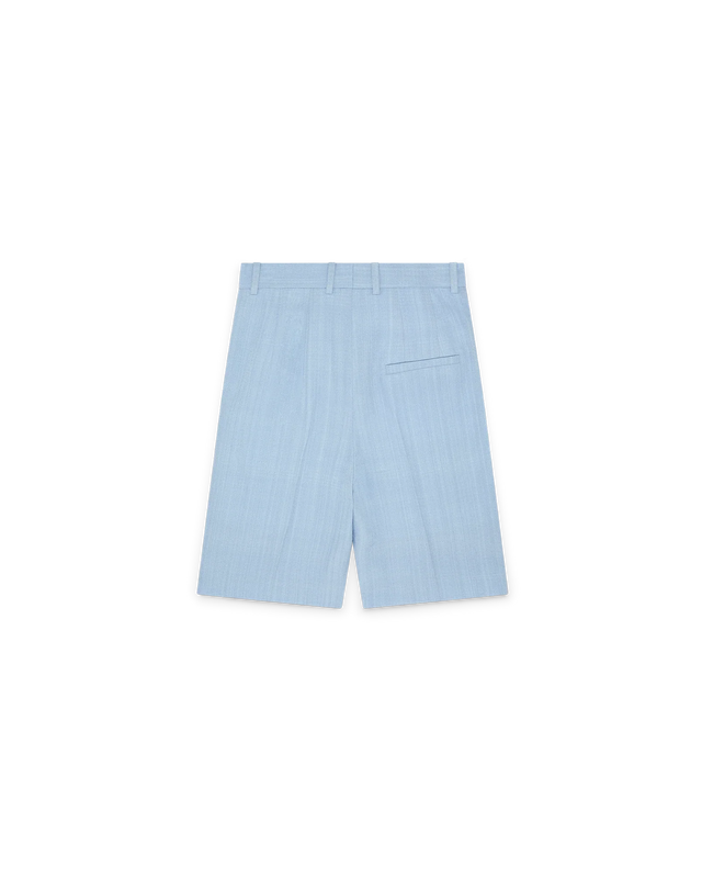 Casablanca Light Blue Tailored Shorts | Casablanca Paris