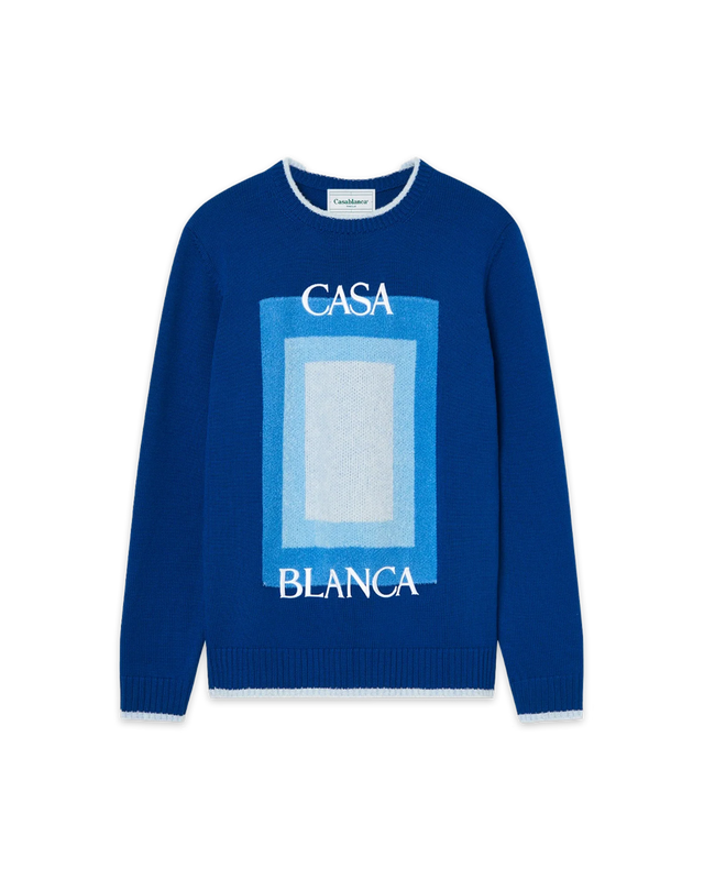 casablanca Logo Degrade Intarsia Jumper | Casablanca Paris