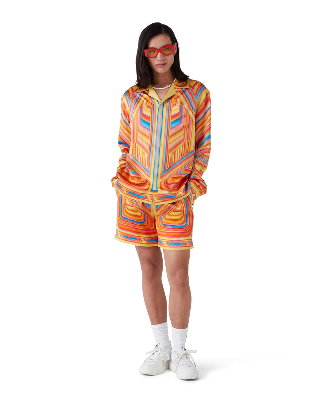 Casablanca Low Rider Long Sleeve Silk Shirt | Casablanca Paris