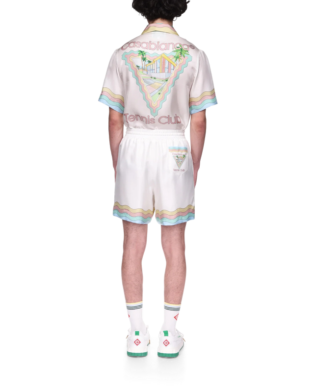 Casablanca Maison De Reve Silk Shorts | Casablanca Paris