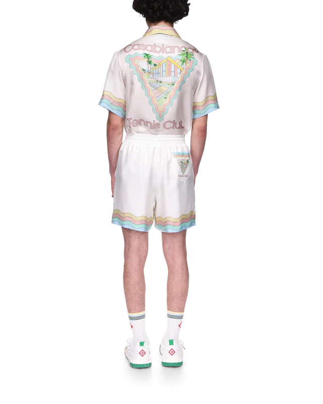 Casablanca Maison De Reve Silk Shorts | Casablanca Paris