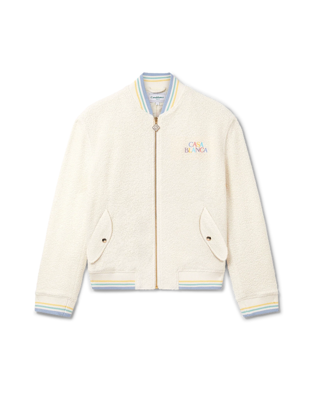 Casablanca Maison Pastelle Bomber Jacket | Casablanca Paris
