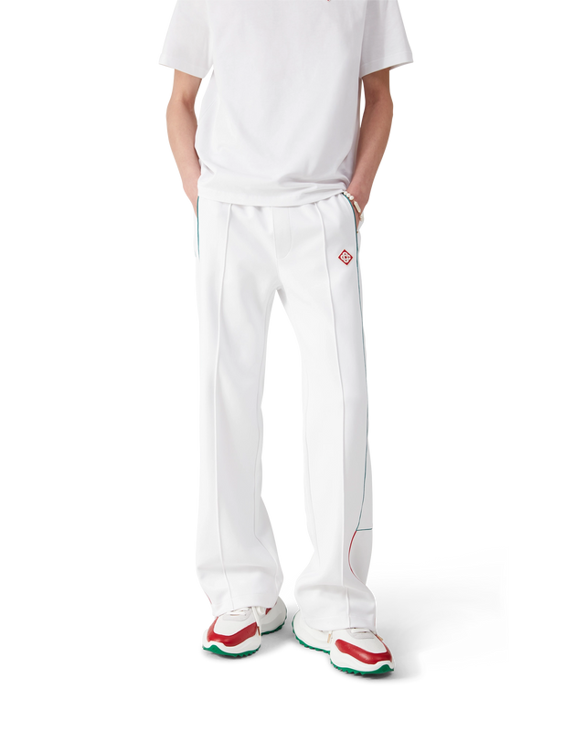 Casablanca Men's Atlantis Red Ostrich Sneakers | Casablanca Paris