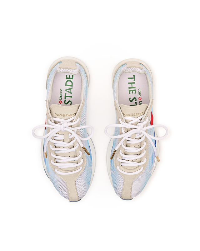 Casablanca Men's Stade Blue Sneaker | Casablanca Paris