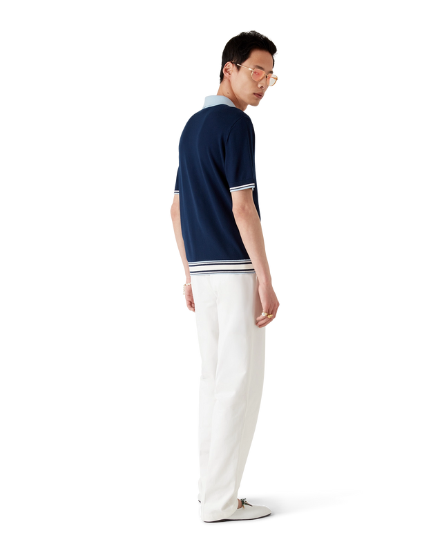 Casablanca Merino Knit Tennis Polo Shirt– Casablanca