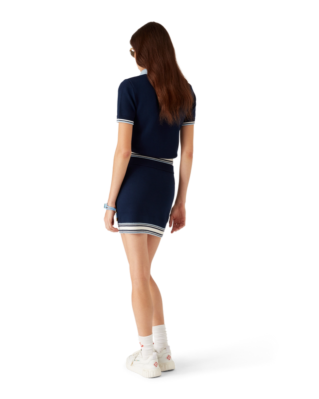 Casablanca Merino Knit Tennis Skirt | Casablanca Paris