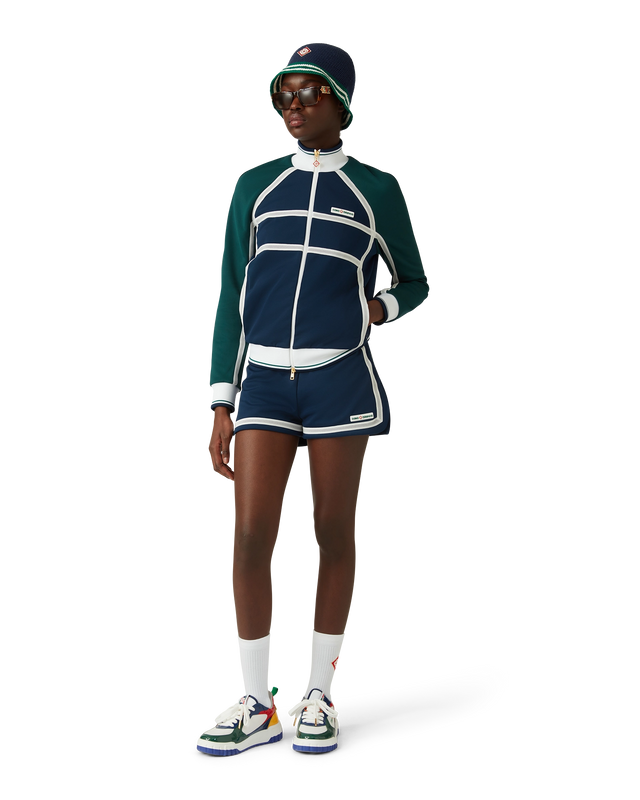 Casablanca Mesh Tape Running Shorts | Casablanca Paris