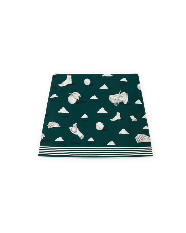 casablanca Metaphysical Silk Mini Skirt | Casablanca Paris