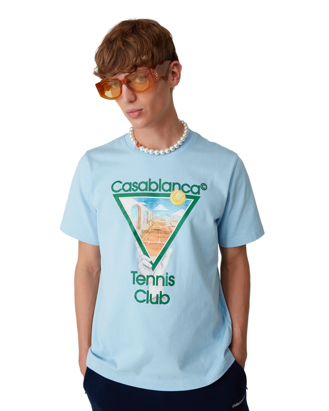 Casablanca Metaphysical Tennis Icon T-Shirt | Casablanca Paris