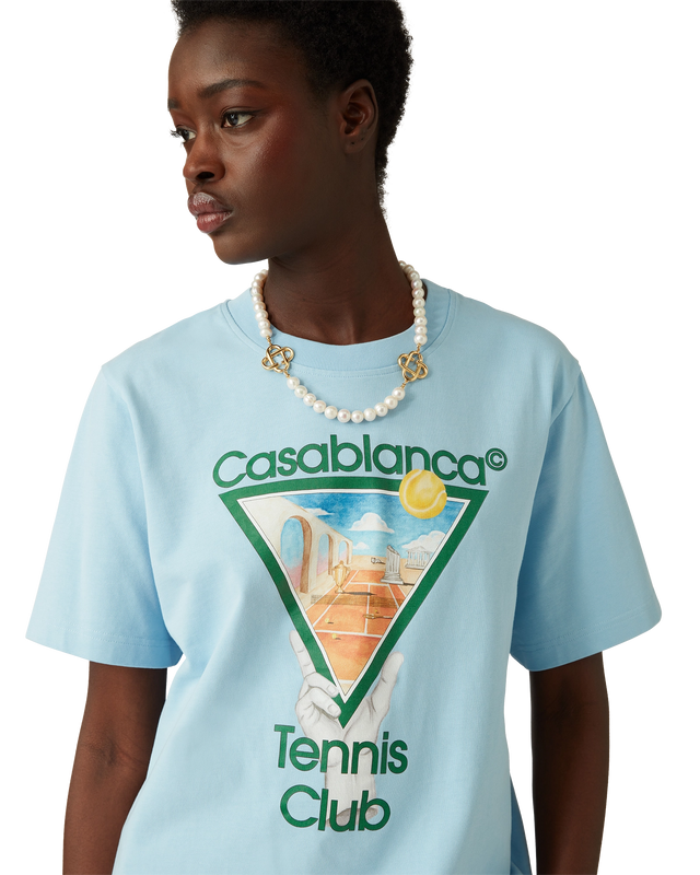 Casablanca Metaphysical Tennis Icon T-Shirt | Casablanca Paris
