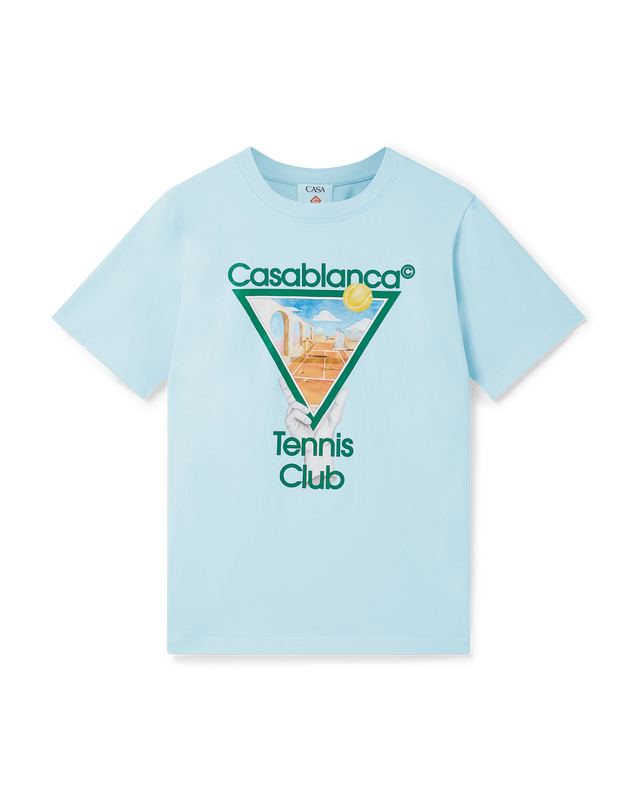 casablanca Metaphysical Tennis Icon T-Shirt | Casablanca Paris