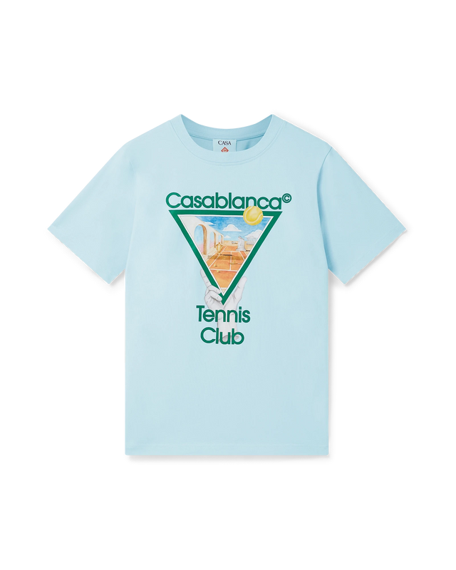 casablanca Metaphysical Tennis Icon T-Shirt | Casablanca Paris