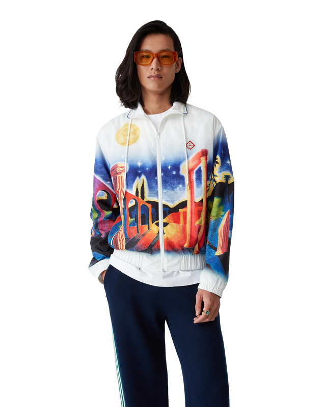 Casablanca Midnight Acropolis Windbreaker Jacket | Casablanca Paris