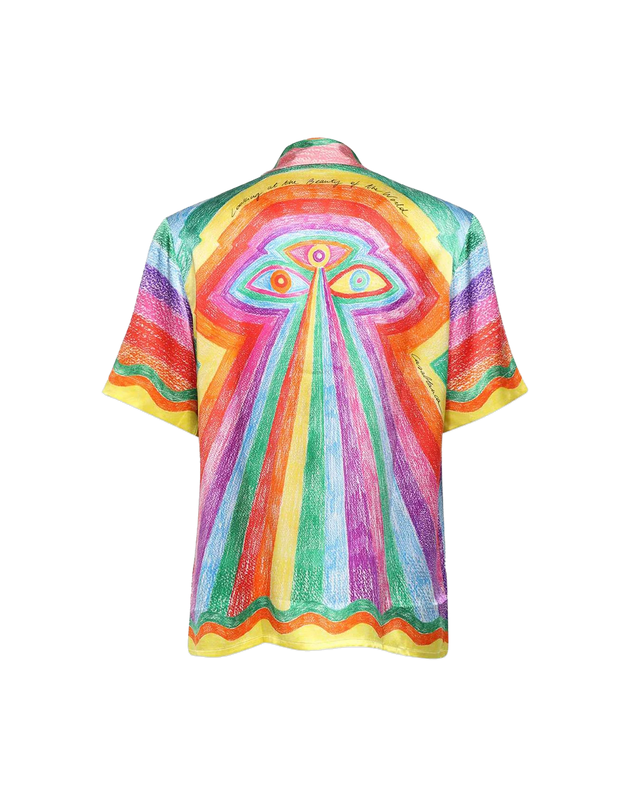 Casablanca Mind Vibrations Silk Shirt | Casablanca Paris