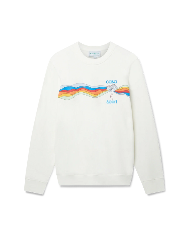 casablanca Mind Vibrations Wave Sweatshirt | Casablanca Paris