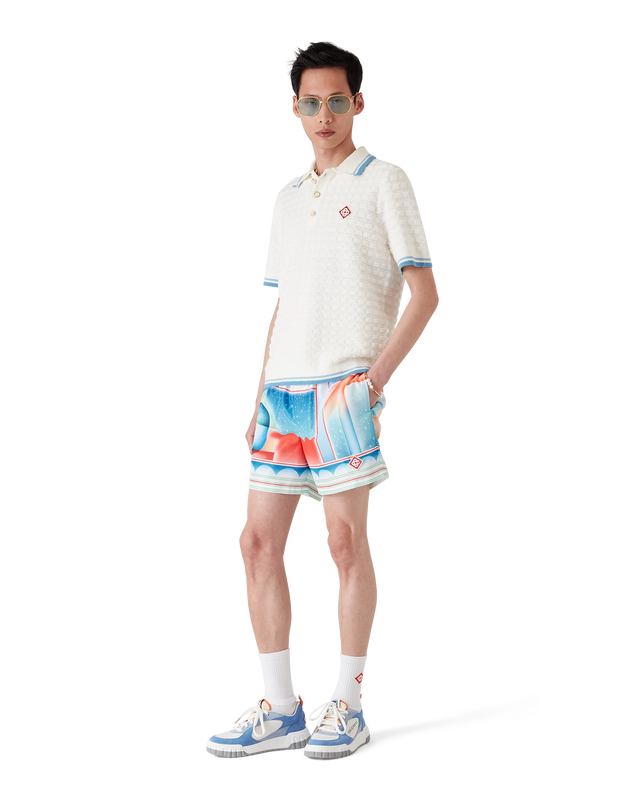 Casablanca Mint & Gold The Vermont Sunglasses | Casablanca Paris