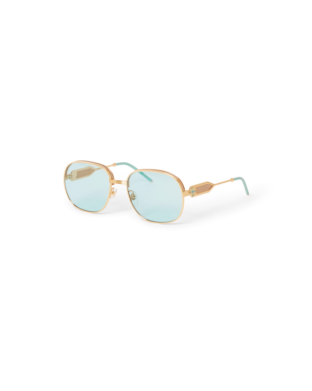 casablanca Mint & Gold The Vermont Sunglasses | Casablanca Paris