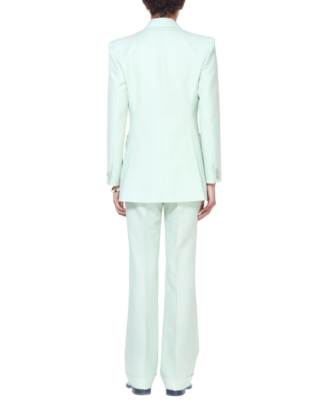 Casablanca Mint Memphis Pinstripe Jacket | Casablanca Paris