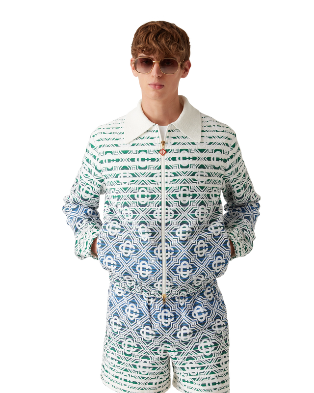 Casablanca Monogram Gradient Towelling Jacket | Casablanca Paris
