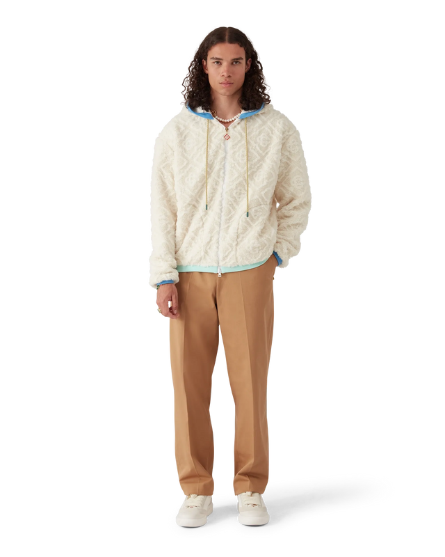 Casablanca Monogram Jacquard Fleece Jacket– Casablanca