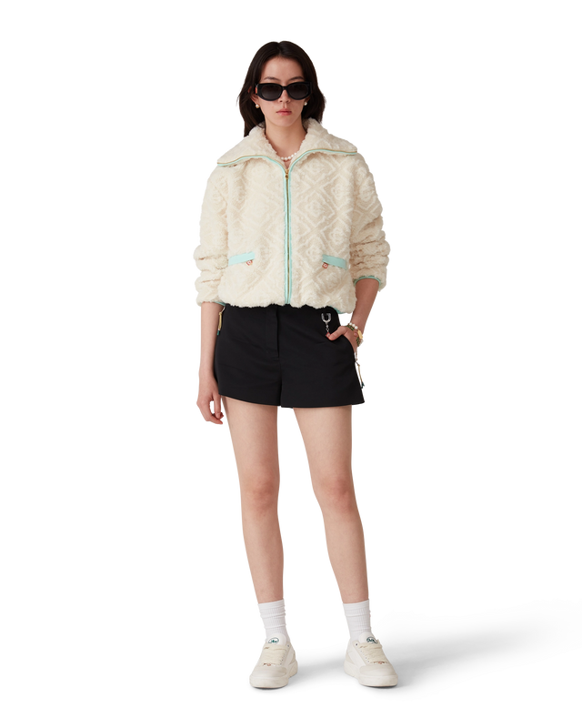 Casablanca Monogram Jacquard Fleece Jacket– Casablanca