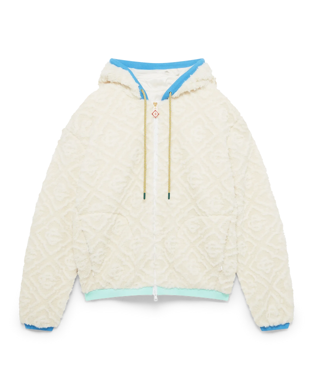 casablanca Monogram Jacquard Fleece Jacket– Casablanca