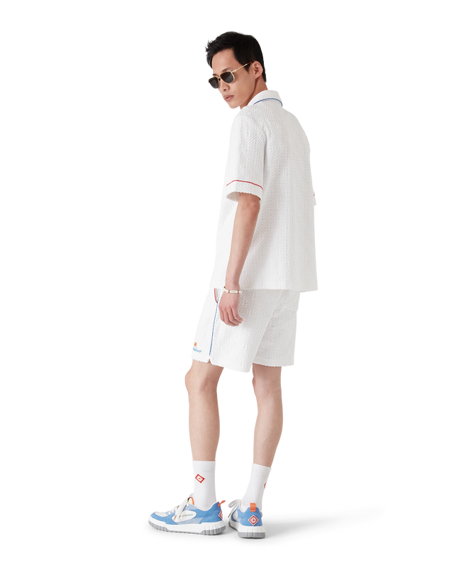Casablanca Monogram Jacquard Short-Sleeve Towelling Shirt– Casablanca